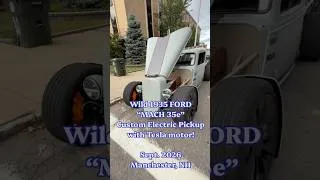 Thumbnail: 1935 FORD "MACH 35e" ELECTRIC PICKUP RESTOMOD - Sick Ride! Car Show in Manchester, NH; Sept 2026