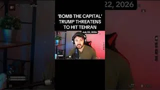 Thumbnail: Trump Draws the Line With Iran's Strait of Hormuz Strategy #breaking #news #shorts