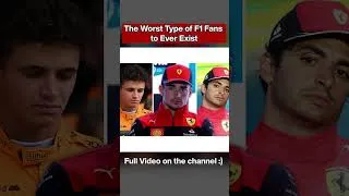 Thumbnail: The Worst Type of F1 Fans to Ever Exist