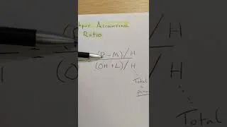 Thumbnail: Throughput Accounting Ratio Explained #ACCA #PM