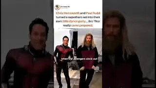 Thumbnail: Chris Hemsworth Turns Into “Bro Thor” While Ant-Man Joins The Dance Party #chrishemsworth