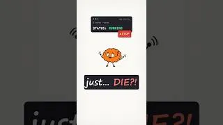 Thumbnail: Why your app won't stay dead 💀 #SystemDesign