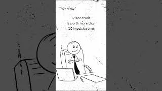 Thumbnail: Why millionaire traders wait like snipers #disciplinedtrader #animation #forex