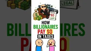 Thumbnail: How Billionaires Pay $0 in Taxes (Legal Loophole Exposed)