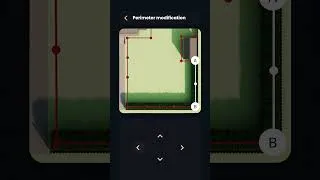 Thumbnail: How to move perimeter segments in the App.