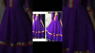 Thumbnail: Convert Saree To Long Gown/Kurti #shorts #youtubeshorts