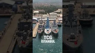 Thumbnail: Türkiye'nin ilk milli fırkateyni, milli mühendislik imzamız TCG İSTANBUL! 🌊⚓🇹🇷