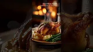 Thumbnail: Chicken Dinner 20260215 000013 | Food Menu | Food Beverage - Vertical Stock Footage