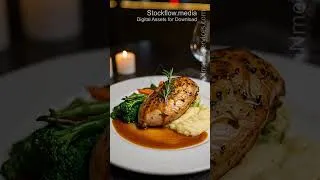 Thumbnail: Chicken Dinner 20260215 000015 | Food Menu | Food Beverage - Vertical Stock Footage