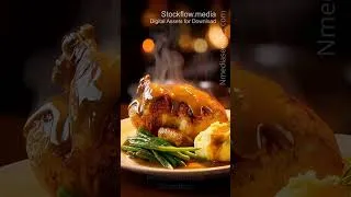 Thumbnail: Chicken Dinner 20260215 000016 | Food Menu | Food Beverage - Vertical Stock Footage