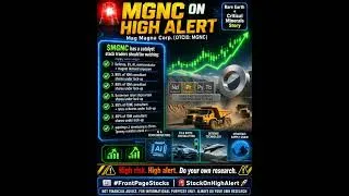 Thumbnail: $MGNC is on the radar.