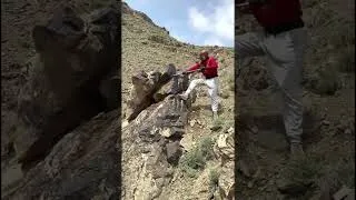 Thumbnail: Mining Stone 🪨 #rockmining #shorts #trending
