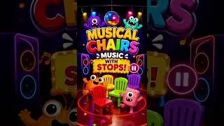 Thumbnail: How to play musical chairs | Music with Stops for Kids Parties & Play
