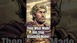 Thumbnail: ⚔️Hannibal Could Have Attacked Rome… So Why Didn’t He? 🏛️ #shorts #historyshorts #ancientwarfare
