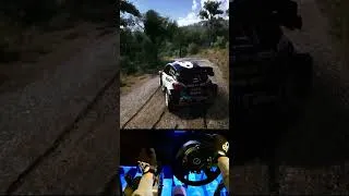 Thumbnail: Downhill Drifting in the Ford Fiesta WRC 💙 #easportswrc #rally #codemasters #wrc #thrustmaster
