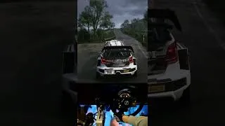 Thumbnail: Reverse drift entry in EA WRC..🫣 #shorts #easportswrc #rally #vw