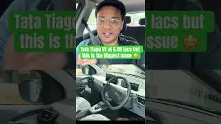 Thumbnail: Tata Tiago EV at 6.99 lacs but this is the Biggest Issue 😭 ! #ytshorts