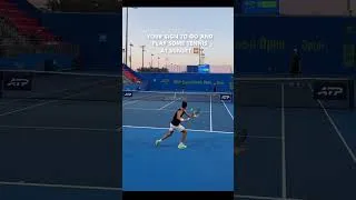 Thumbnail: Alcaraz y Lehecka Entrenan Juntos | Doha 2026