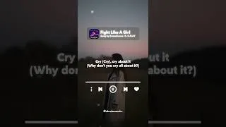 Thumbnail: Evanescence - Fight Like A Girl (Lyrics) ft. K.FLAY