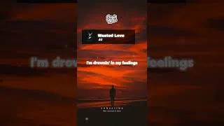 Thumbnail: JJ - Wasted Love (Lyrics)