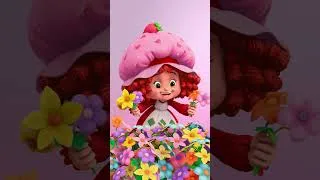 Thumbnail: Strawberry makes a beautiful bouquet of flowers! #strawberryshortcake #shorts #flowers