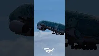 Thumbnail: ✈️ GORGEOUS ANA A380 Takeoff at Honolulu Airport 🇺🇸