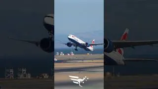 Thumbnail: ✈️ ROARING British Airways Boeing 777 from San Francisco 🇺🇸