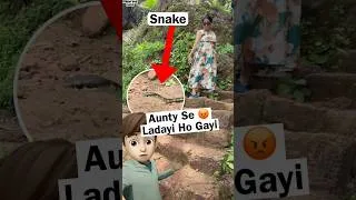 Thumbnail: Snake 🐍 Aunty Se Ladayi 😡
