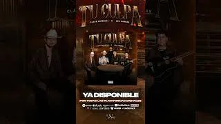 Thumbnail: Tu Culpa 💿 Ya Disponible Por Todas Las Plataformas Digitales! 🎶