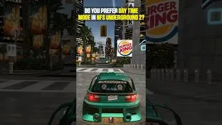 Thumbnail: Do You Prefer Day Time Mode in NFS Underground 2?