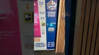 Thumbnail: I Found a WHITE CASTLE Vending Machine! #shorts