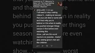 Thumbnail: Sometimes you read a comment so dumb you have to respond…