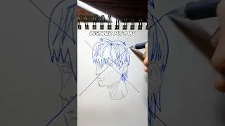 Thumbnail: Stop Drawing Hair like This😭(do this instead).