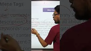 Thumbnail: How to Write Meta Descriptions #shorts
