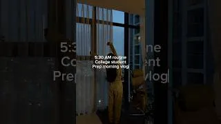 Thumbnail: 5 AM Productive Morning Routine before a College Exam ☕️📚 (Kilonotes app)