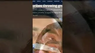 Thumbnail: Secret Service FAILS - Man Throws GRENADE At President Bush!!!