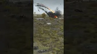 Thumbnail: British Air attack vs German battery #sturmfuhrerpk #military #ww2 #gatesofhell