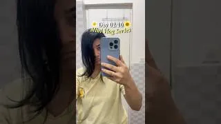 Thumbnail: Day 02/10 - Lazy Girl Hair Hack!🪮💇🏻‍♀️ Mini Vlog Series!💕#shorts #hairhacks #minivlog #dailyvlog