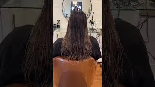 Thumbnail: When your client checks their hair in the mirror before it's dry... #shorts #hairstylistproblems