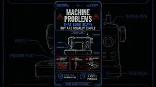 Thumbnail: 3 Sewing Machine Problems Beginners PANIC Over But Shouldn’t