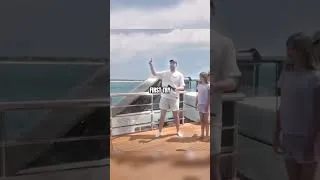 Thumbnail: Tom Brady hits drone with a football on Mr.Beasts Yacht 🤯 #mrbeast #shorts