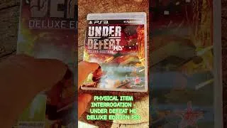 Thumbnail: Big shout out to @retrospiritsgaiden - PS3 Deluxe Edition of Under Defeat HD minus manual!