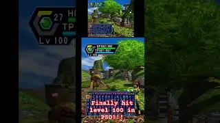Thumbnail: After playing Phantasy Star Online on the Dreamcast for 25 years, I finally made level 100 yesterday