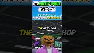 Thumbnail: GTA ONLINE WEEKLY UPDATE JAN 22- 28  #gta #gtaupdate