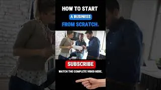 Thumbnail: How to Start a BUSINESS from SCRATCH🔴: The ENTREPRENEURSHIP Formula 🔵