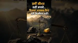 Thumbnail: ਤੁਸੀਂ ਕੀਮਤ ਨਹੀਂ ਜਾਣਦੇ.. ਇਸਦਾ ਮਤਲਬ ਇਹ ਨਹੀਂ ਕਿ ਕੀਮਤ ਨਹੀਂ!!