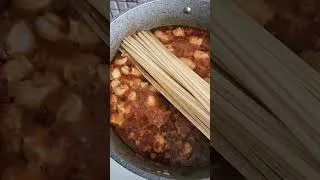 Thumbnail: Homemade Chicken Pasta with Tomato Sauce