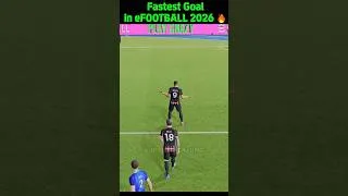 Thumbnail: Fastest Goal in eFootball2026 online match? 🤔 your record?
