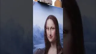 Thumbnail: Mona Lisa's Eye Gets a Modern AI Makeover! #shorts