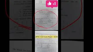 Thumbnail: APSC CCE Exam Paper 2026 | Complete Paper Analysis & Important Questions